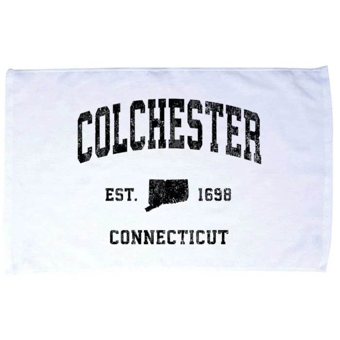 Colchester Connecticut Ct Vintage Athletic Microfiber Hand Towel