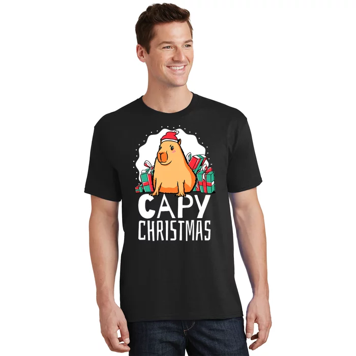 Capy Christmas Capybara T-Shirt