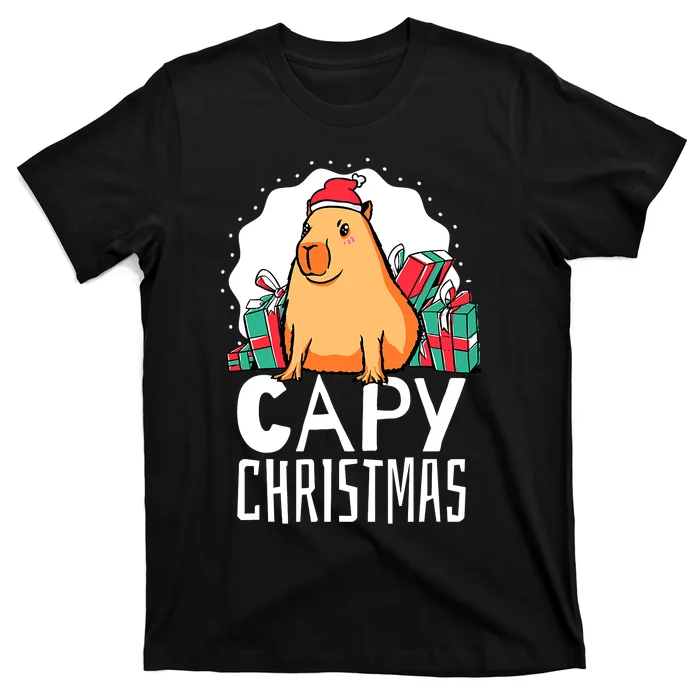 Capy Christmas Capybara T-Shirt