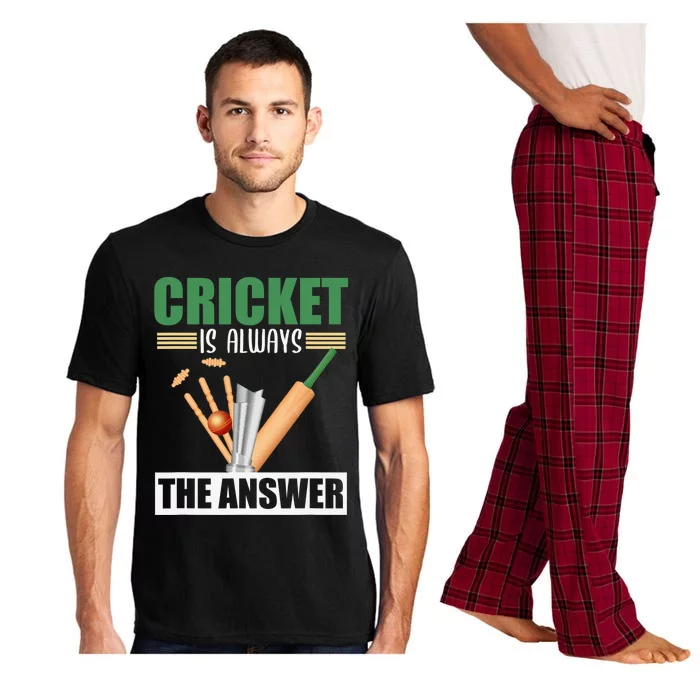 Cool Cricket Coach Funny Cricketer Humor Team Sports Trainer Pajama Set