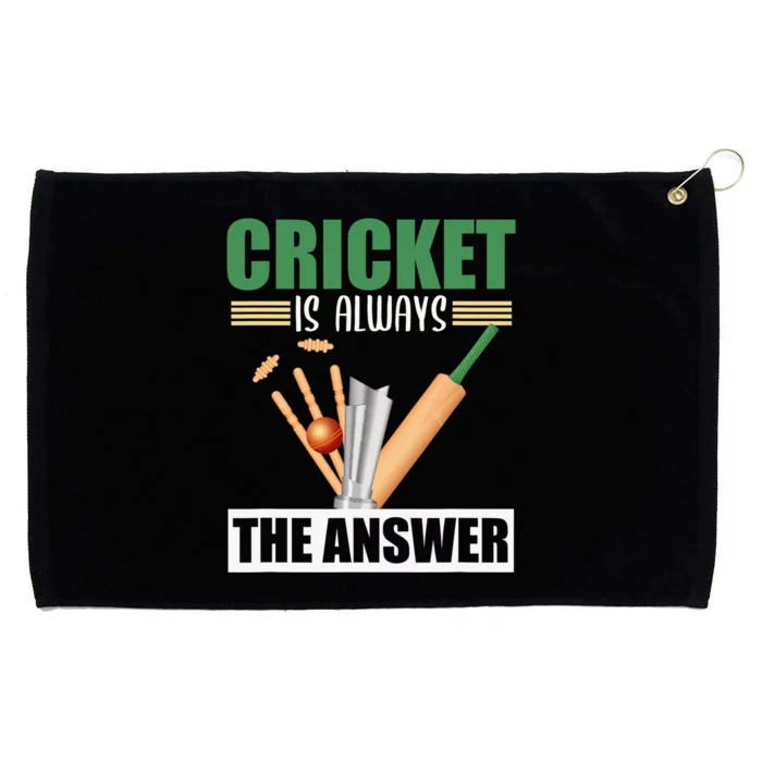 Cool Cricket Coach Funny Cricketer Humor Team Sports Trainer Grommeted Golf Towel