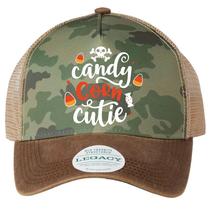 Candy Corn Cutie Halloween Legacy Tie Dye Trucker Hat