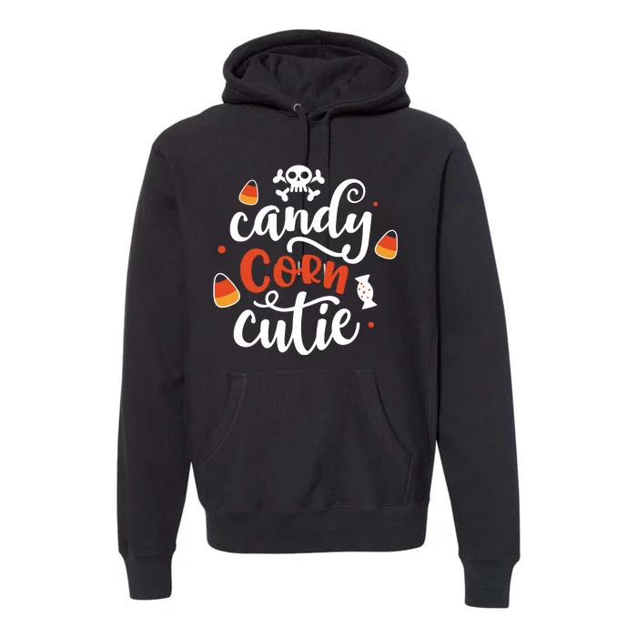 Candy Corn Cutie Halloween Premium Hoodie