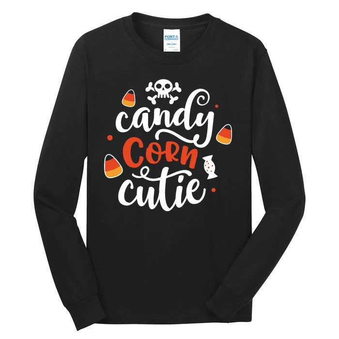 Candy Corn Cutie Halloween Tall Long Sleeve T-Shirt