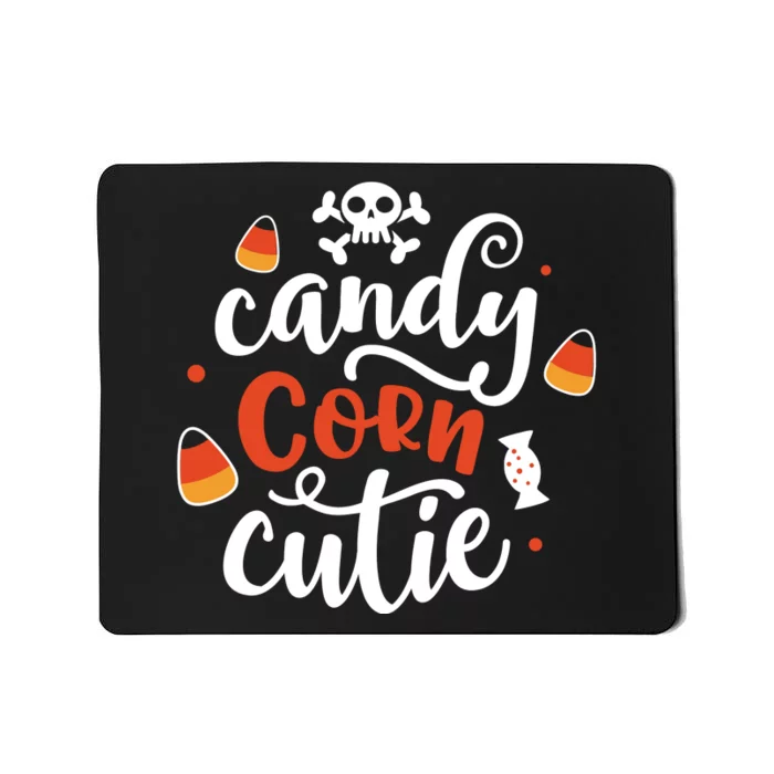 Candy Corn Cutie Halloween Mousepad