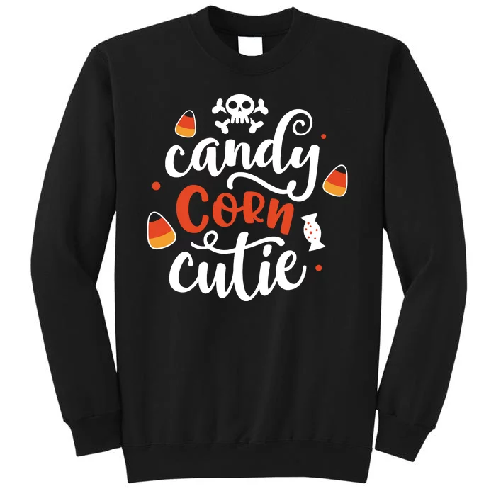 Candy Corn Cutie Halloween Tall Sweatshirt