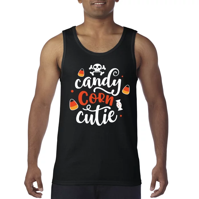 Candy Corn Cutie Halloween Tank Top