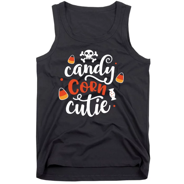 Candy Corn Cutie Halloween Tank Top