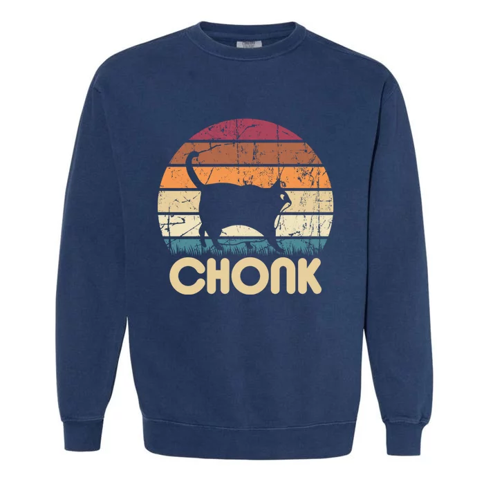 Chonk Cat Garment-Dyed Sweatshirt