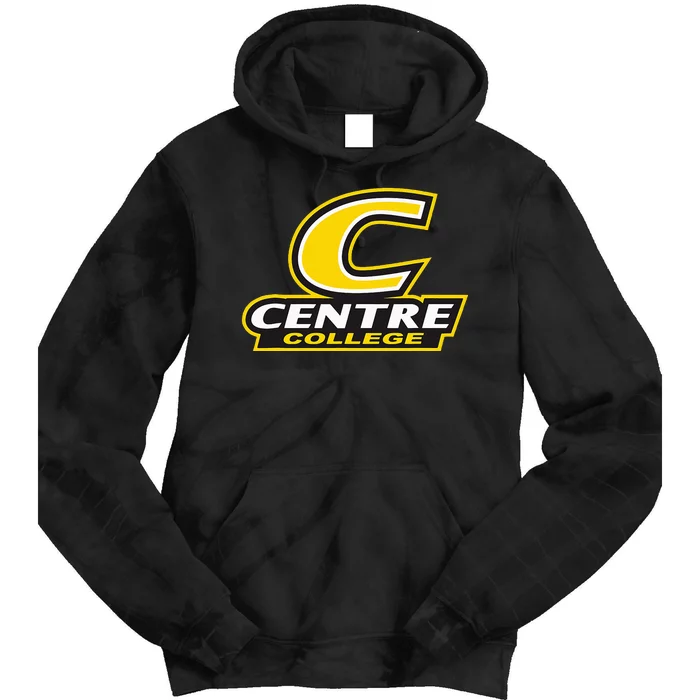 Centre College Colonels Stacked Tie Dye Hoodie