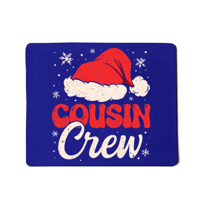 Christmas Cousin Crew Groovy Retro Cute Pajamas Family Xmas Gift Mousepad