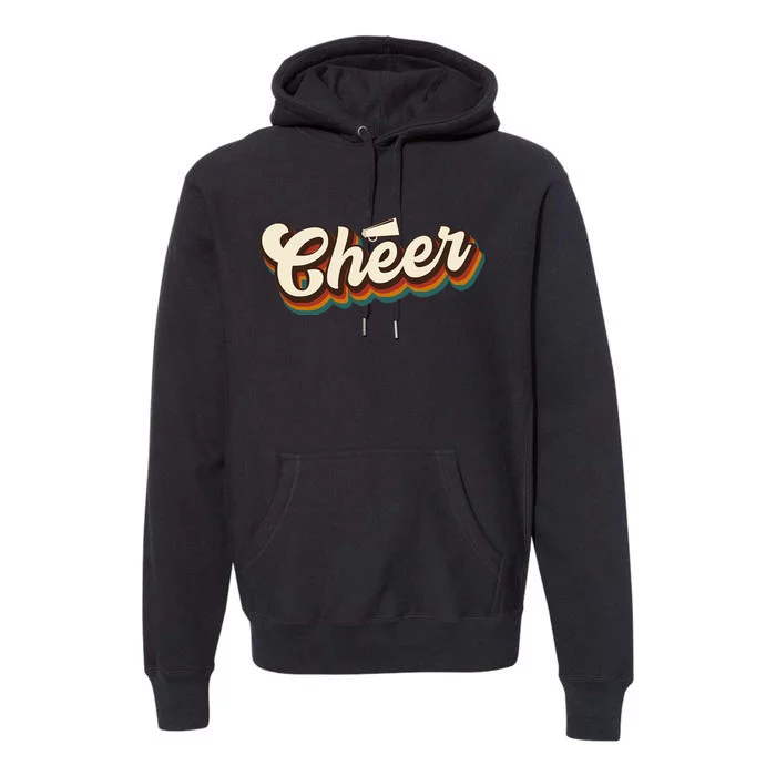 Colorful Cheerleading Cheer Team Cheerleader Premium Hoodie