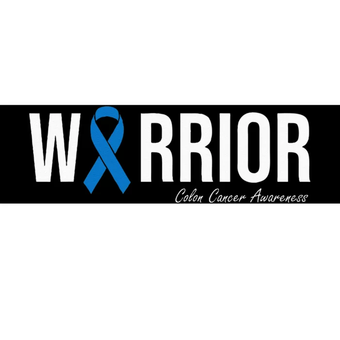 Colorectal Cancer Colon Cancer Blue Ribbon Bumper Sticker