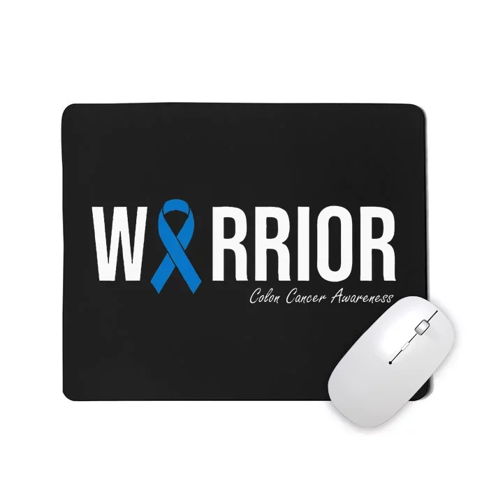 Colorectal Cancer Colon Cancer Blue Ribbon Mousepad