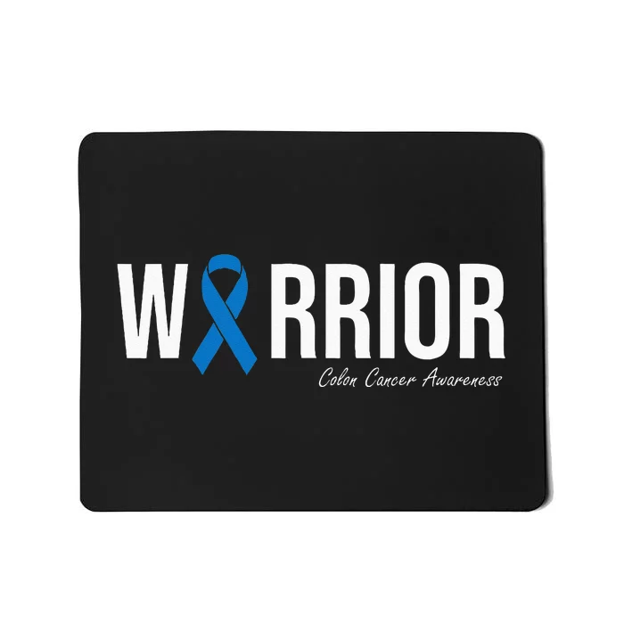 Colorectal Cancer Colon Cancer Blue Ribbon Mousepad