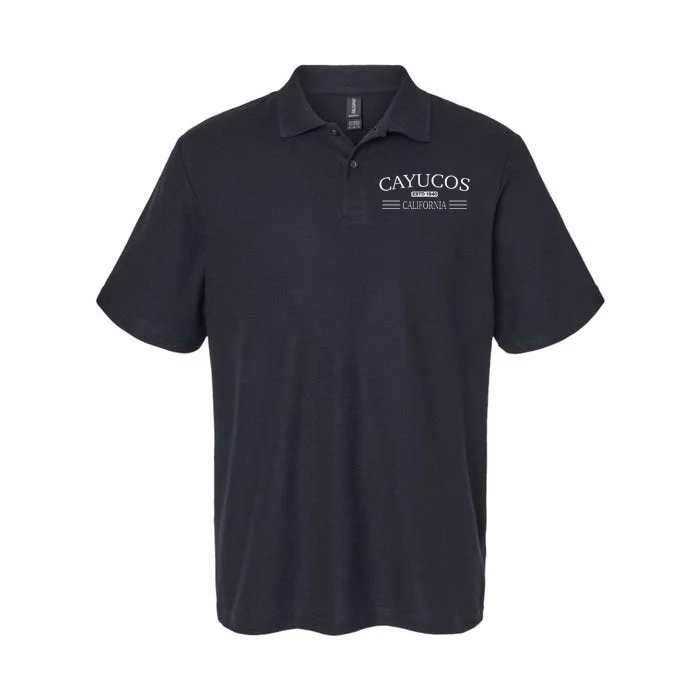 Cayucos California Softstyle Adult Sport Polo