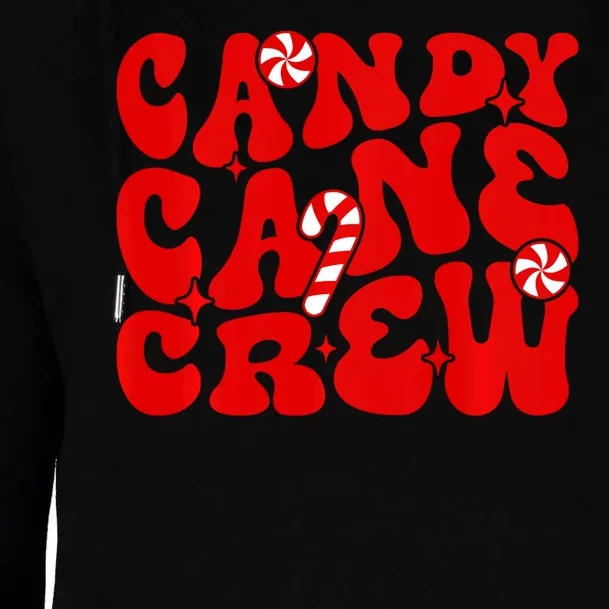 Candy Cane Crew Pajamas Matching Group Family Candy Lovers Womens Funnel Neck Pullover Hood