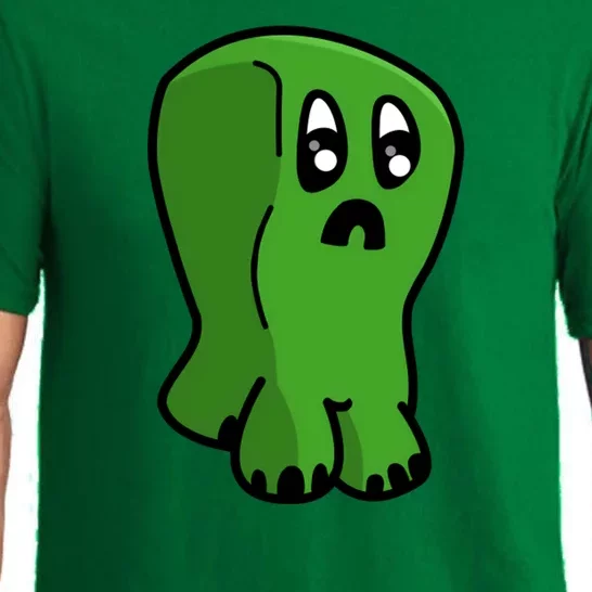 Cute Creeper Pajama Set