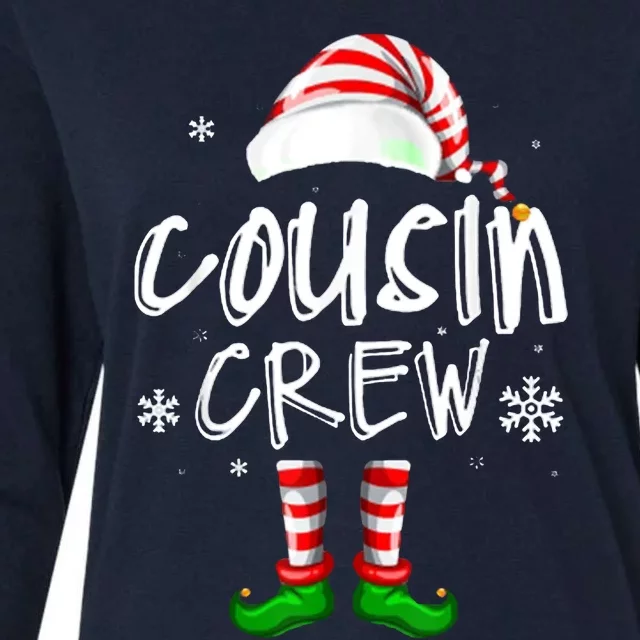 Cousin Crew Christmas Elf Womens Cotton Relaxed Long Sleeve T-Shirt