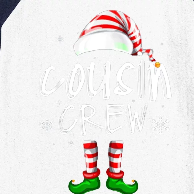 Cousin Crew Christmas Elf Baseball Sleeve Shirt