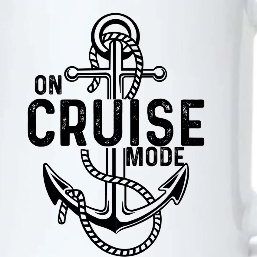 Cool Cruisinggiftmode Cruise Vacation Trip Funny Gift Black Color Changing Mug