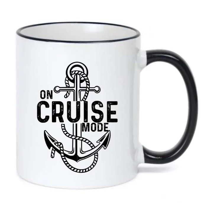 Cool Cruisinggiftmode Cruise Vacation Trip Funny Gift Black Color Changing Mug