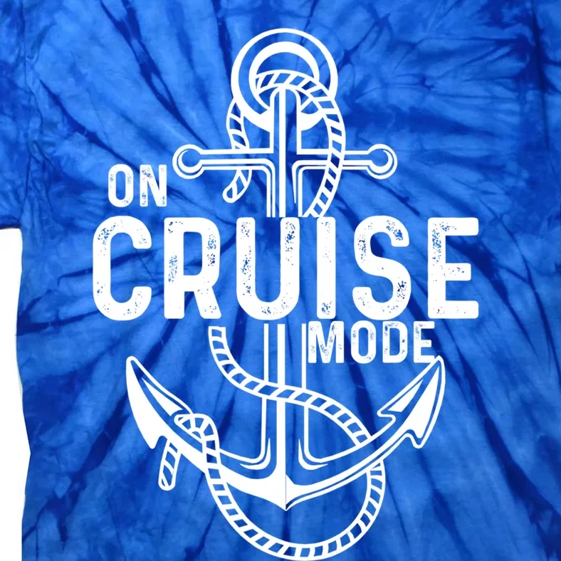 Cool Cruisinggiftmode Cruise Vacation Trip Funny Gift Tie-Dye T-Shirt