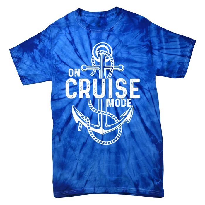 Cool Cruisinggiftmode Cruise Vacation Trip Funny Gift Tie-Dye T-Shirt