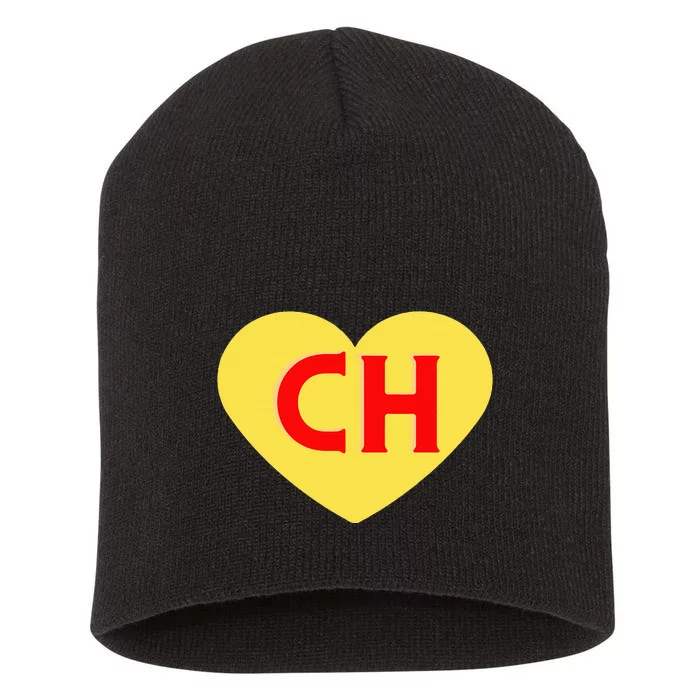 Chespirito Chapulin Colorado Short Acrylic Beanie