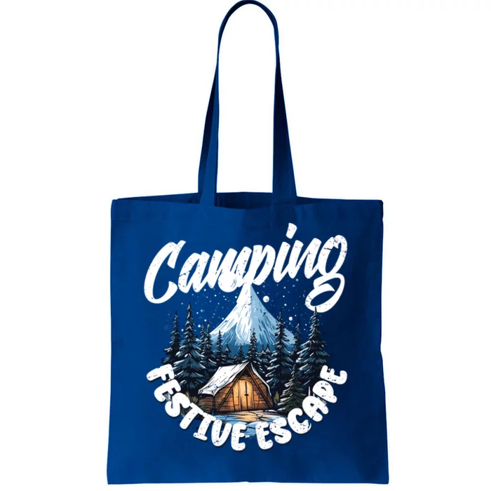 Camping Christmas Camper Camping Lover Gift Tote Bag