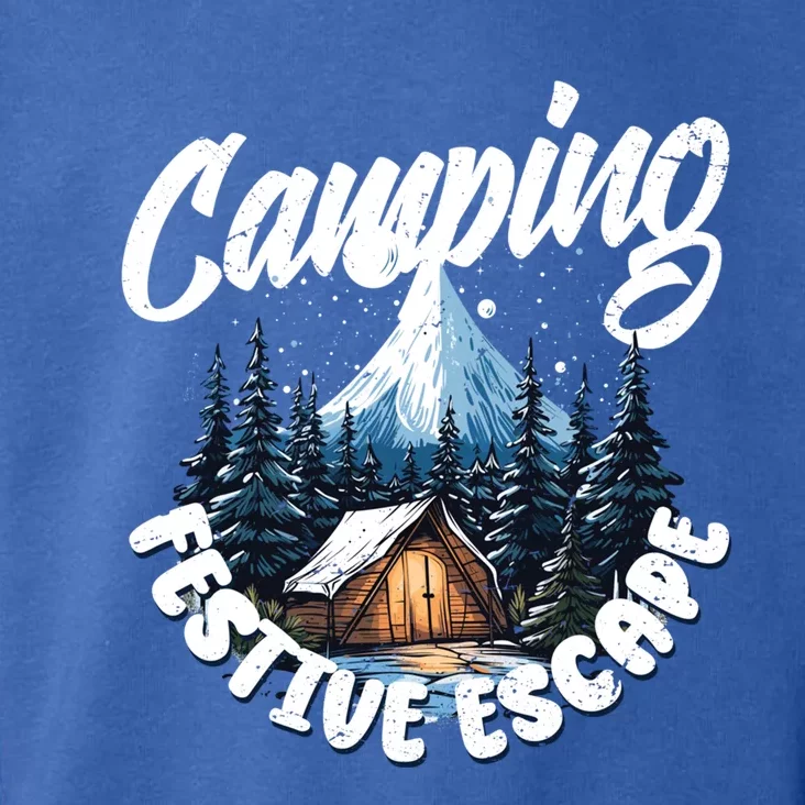 Camping Christmas Camper Camping Lover Gift Toddler Hoodie