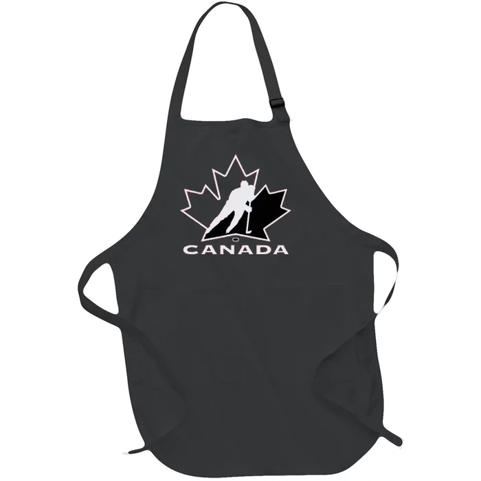 Canada Canadian Canada Flag Canada Full-Length Apron With Pocket