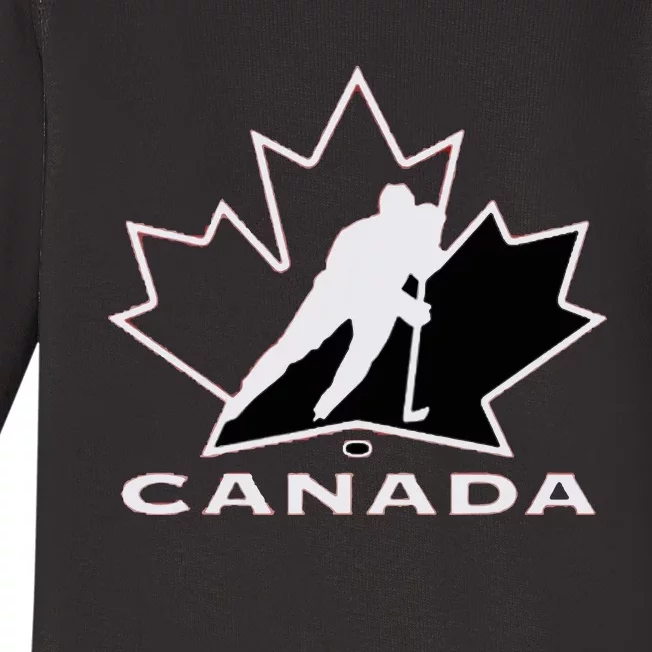 Canada Canadian Canada Flag Canada Baby Long Sleeve Bodysuit