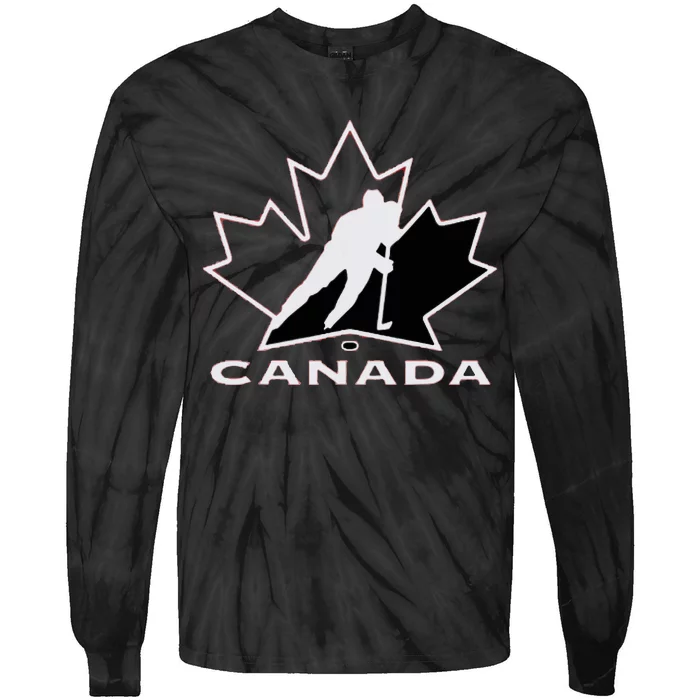 Canada Canadian Canada Flag Canada Tie-Dye Long Sleeve Shirt