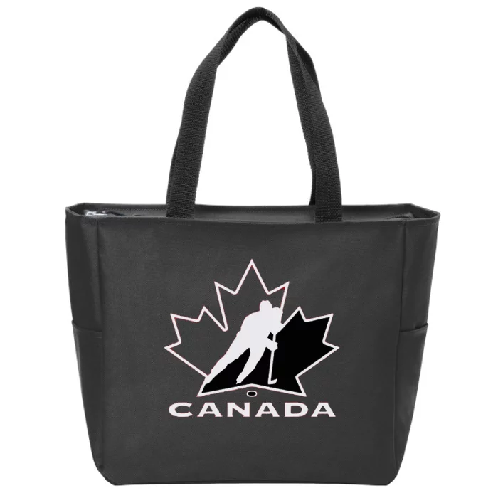 Canada Canadian Canada Flag Canada Zip Tote Bag