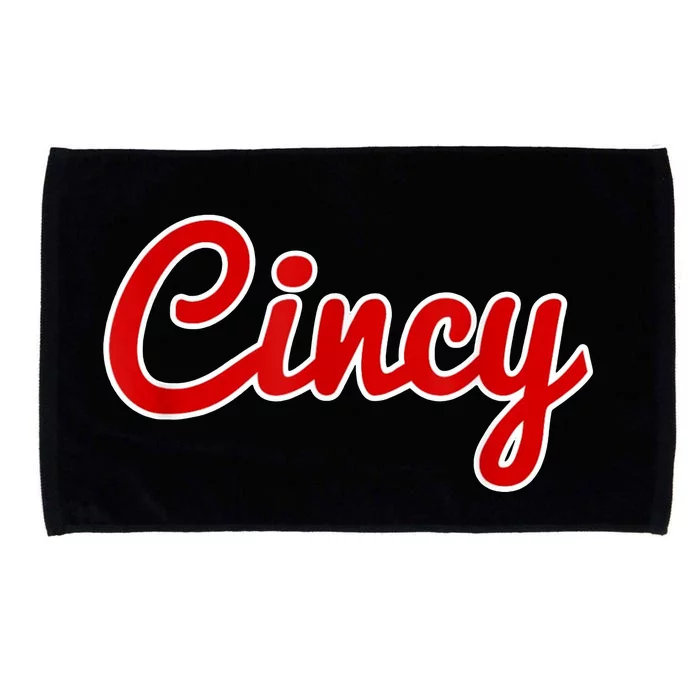 Cincy Cincinnati Microfiber Hand Towel