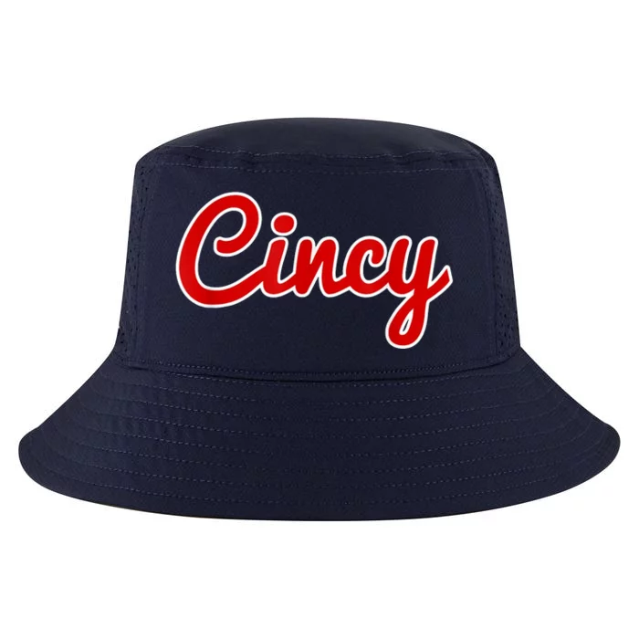 Cincy Cincinnati Cool Comfort Performance Bucket Hat