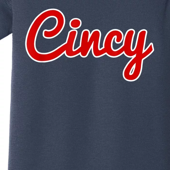 Cincy Cincinnati Baby Bodysuit