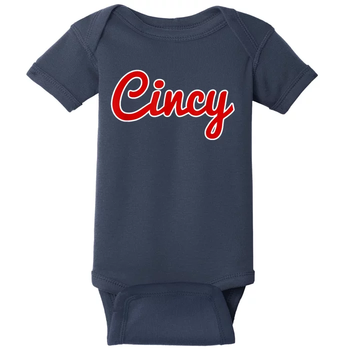 Cincy Cincinnati Baby Bodysuit