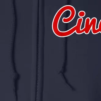 Cincy Cincinnati Full Zip Hoodie