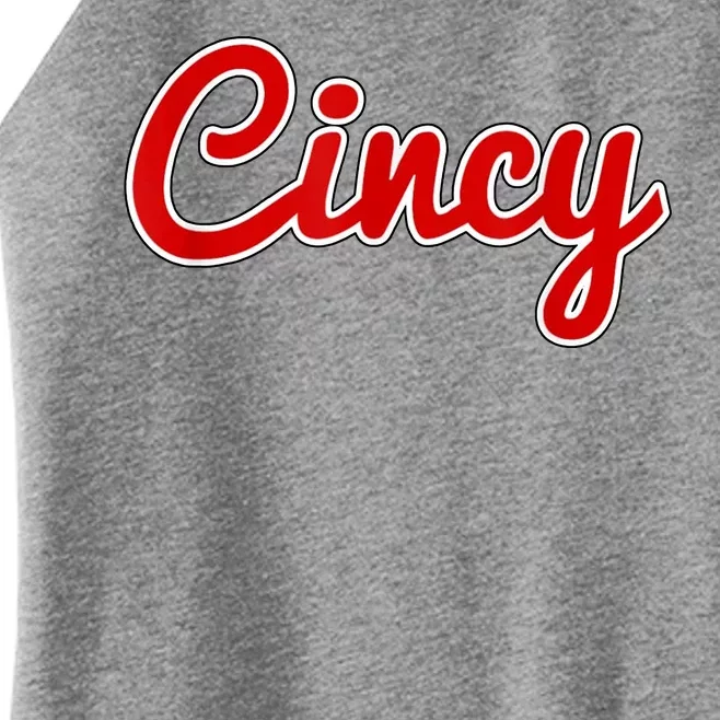 Cincy Cincinnati Women’s Perfect Tri Rocker Tank