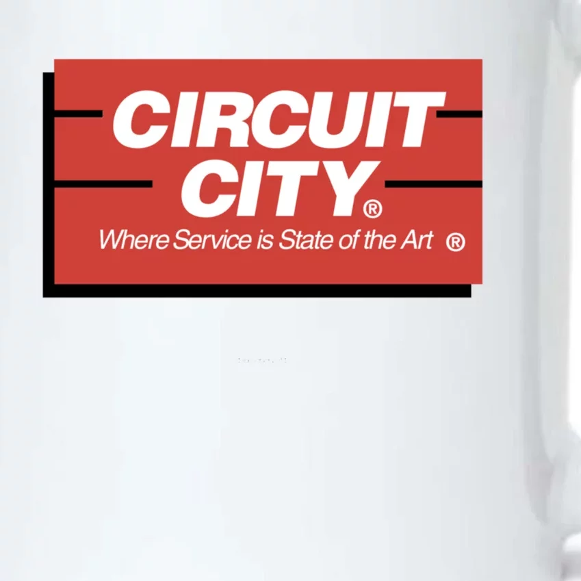 Circuit City Black Color Changing Mug