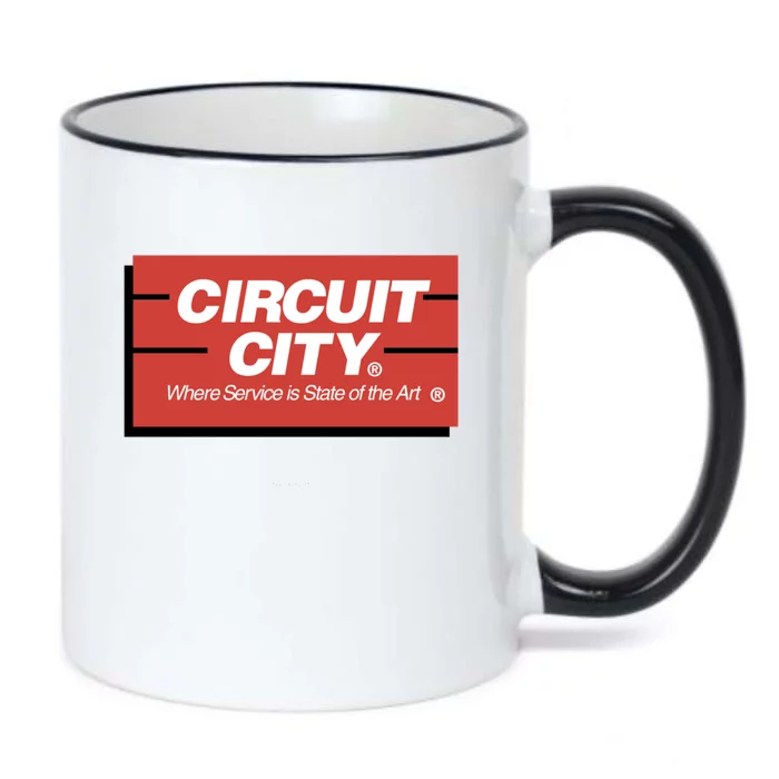 Circuit City Black Color Changing Mug