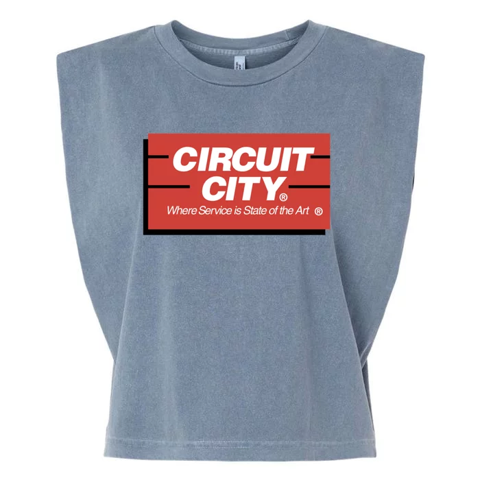 Circuit City Garment-Dyed Women's Muscle Tee