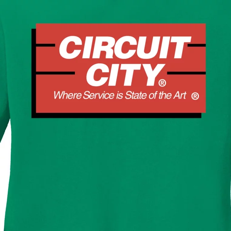 Circuit City Ladies Long Sleeve Shirt