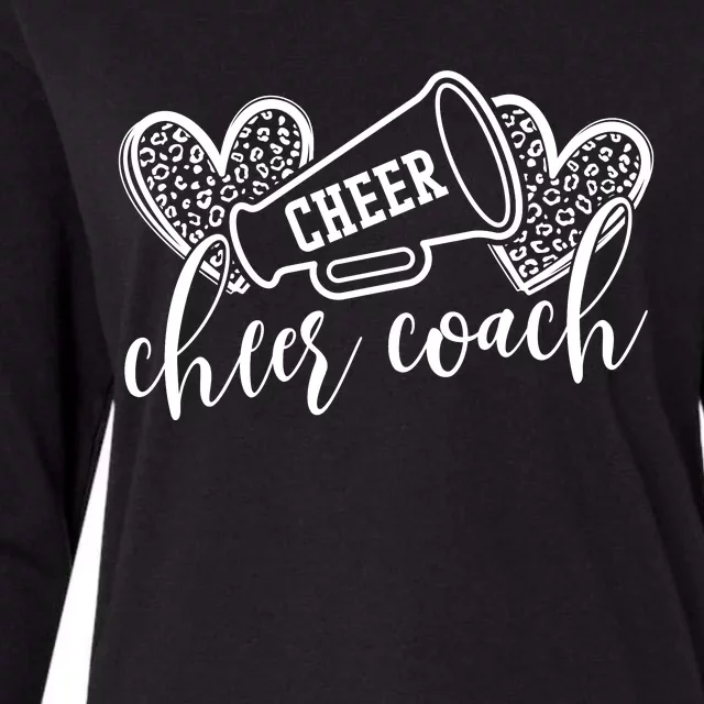 Cheer Coach Womens Cotton Relaxed Long Sleeve T-Shirt