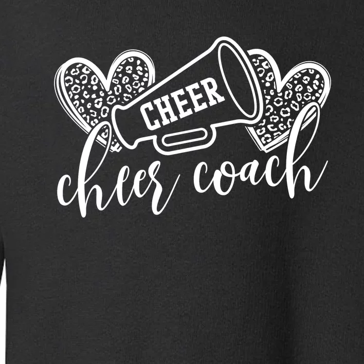 Cheer Coach Toddler Sweatshirt