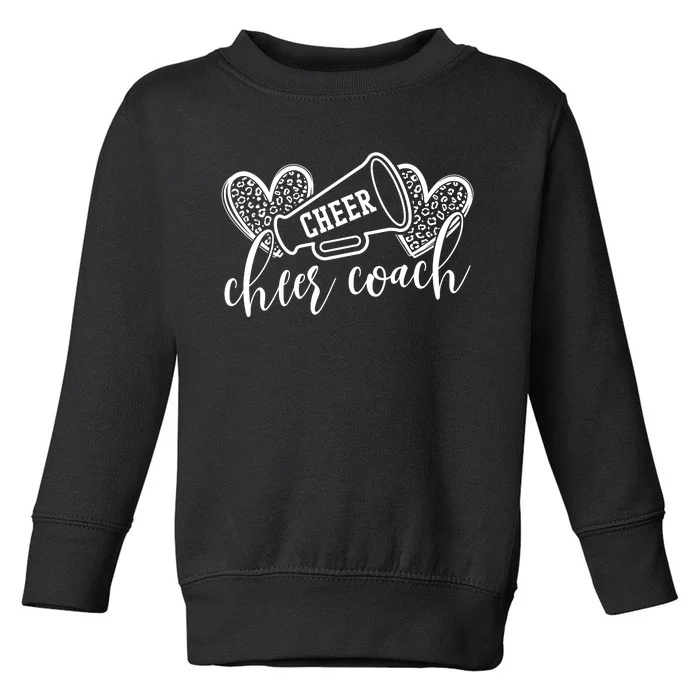 Cheer Coach Toddler Sweatshirt