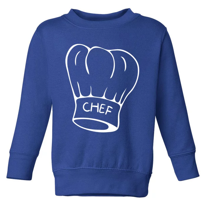 Chef Culinary Cooking Food Chefs Hat Sous Chefs Gift Toddler Sweatshirt