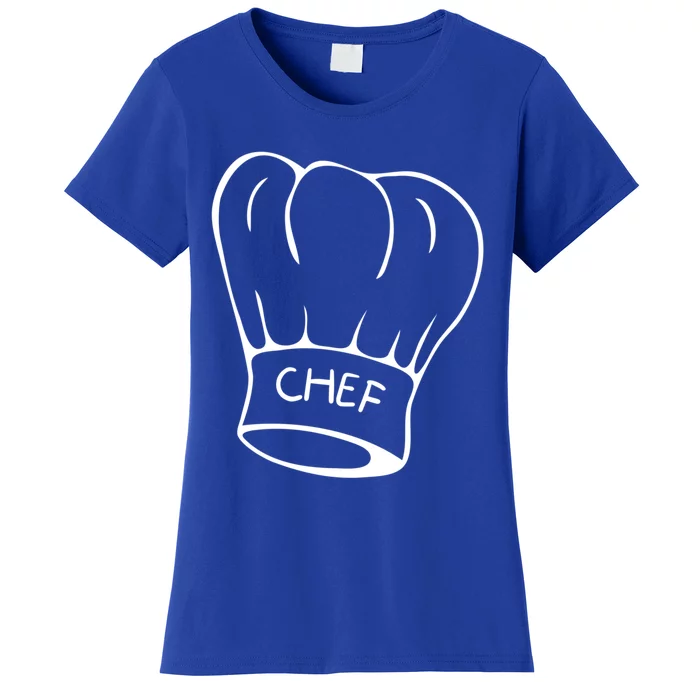 Chef Culinary Cooking Food Chefs Hat Sous Chefs Gift Women's T-Shirt